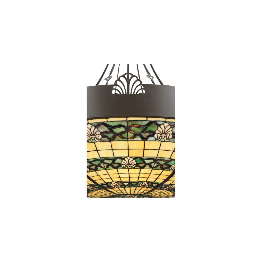 Shell and Ribbon 8 Light 48" Wide Pendant