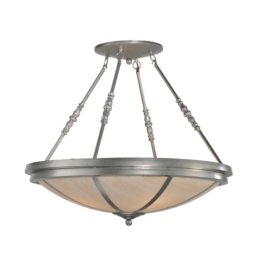 30" W Commerce Semi-Flushmount Ceiling Fixture