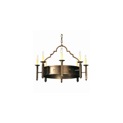 Marta 8 Light 24" Wide Taper Candle Pendant
