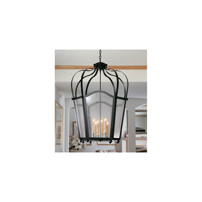 Citadel 6 Light 33" Wide Taper Candle Pendant