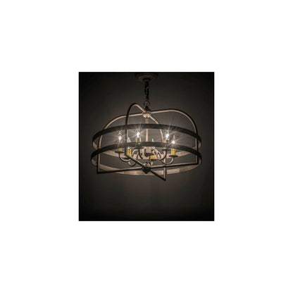 Aldari 6 Light 22" Wide Taper Candle Style Chandelier