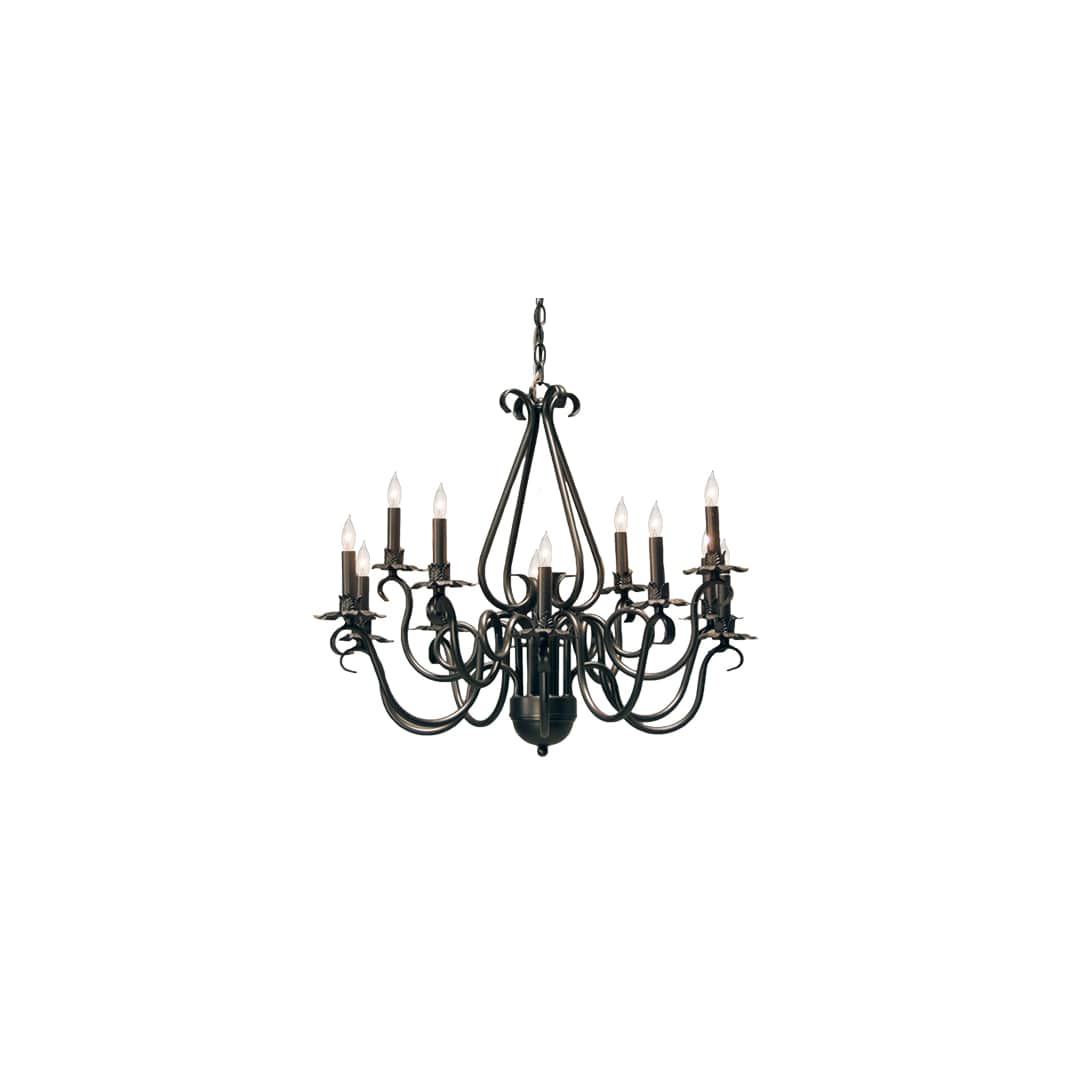 Caleb 12 Light 30" Wide Taper Candle Style Chandelier