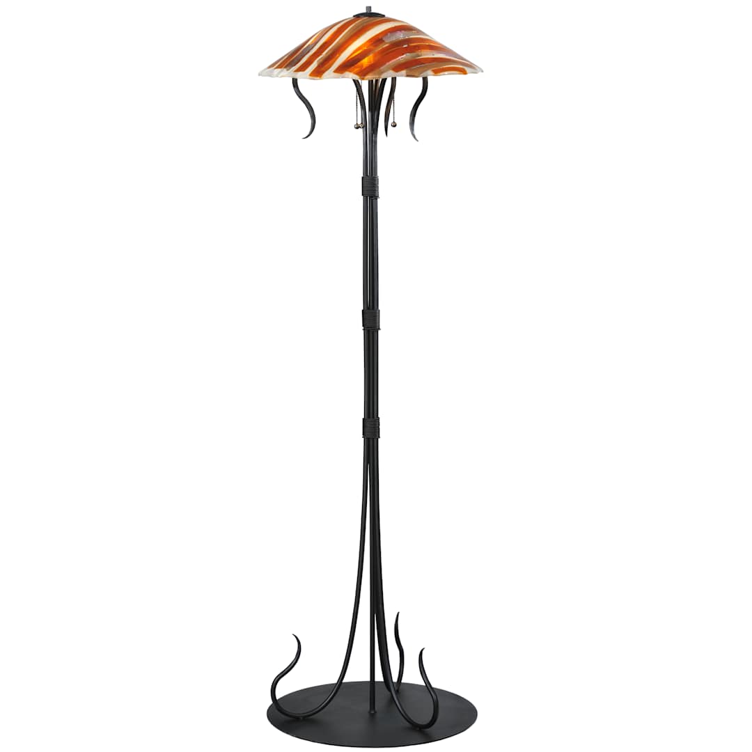 65" H Marina Fused Glass Floor Lamp