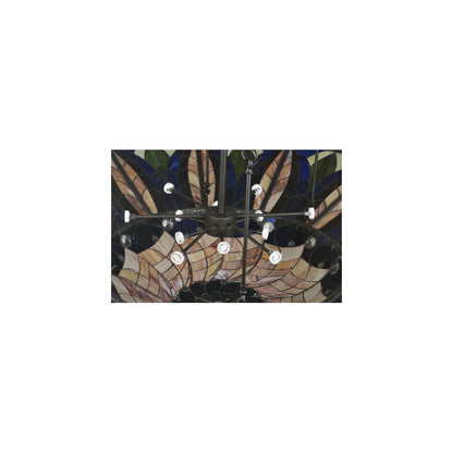 Tampa Bay 12 Light 60" Wide Semi-Flush Bowl Ceiling Fixture - Oil Rubbed Bronze Finish