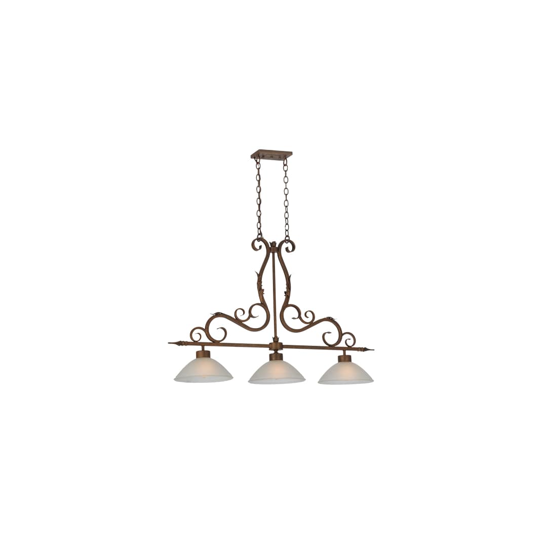 Zamora 3 Light 12" Wide Linear Pendant