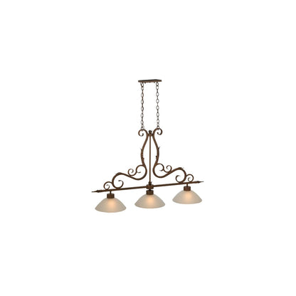 Zamora 3 Light 12" Wide Linear Pendant