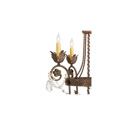 Antonia 4 Light 20" Wide Crystal Candle Style Chandelier