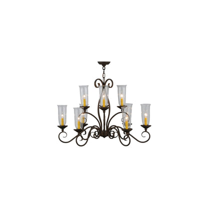 Wallis 10 Light 21" Wide Taper Candle Style Chandelier