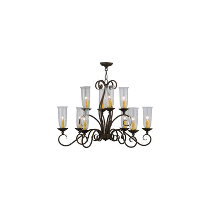 Wallis 10 Light 21" Wide Taper Candle Style Chandelier