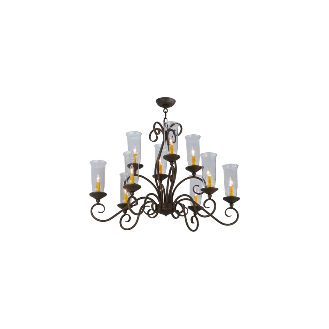 Wallis 10 Light 21" Wide Taper Candle Style Chandelier