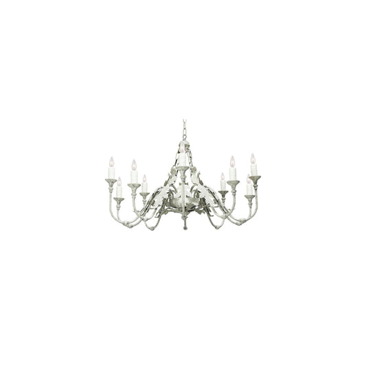 Arbor 10 Light 42" Wide Taper Candle Style Chandelier