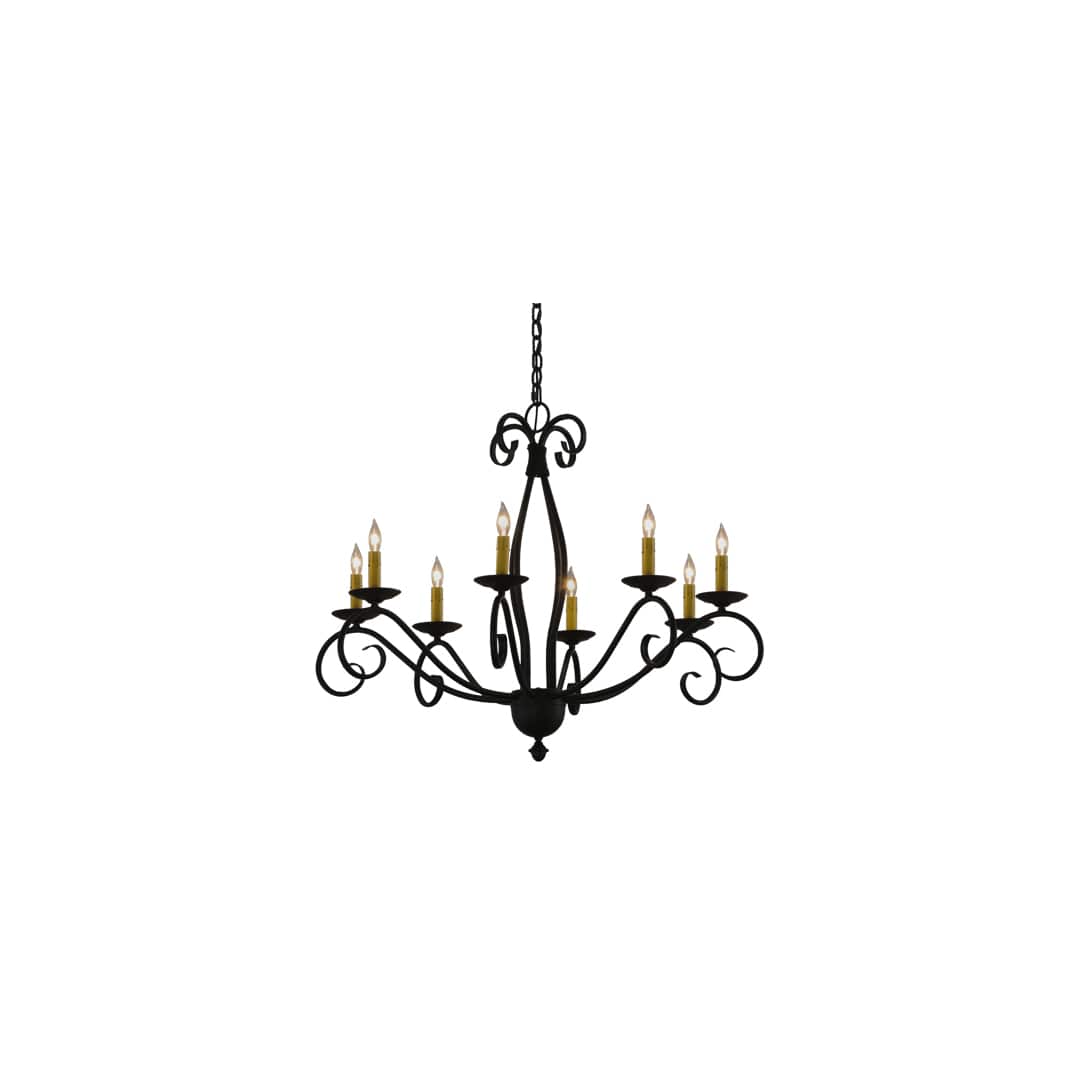 Sienna 8 Light 36" Wide Taper Candle Style Chandelier