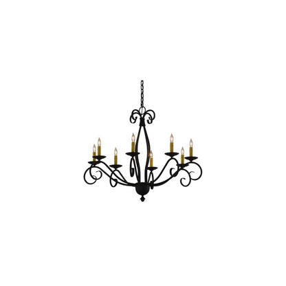 Sienna 8 Light 36" Wide Taper Candle Style Chandelier