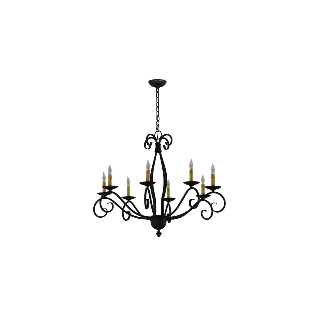 Sienna 8 Light 36" Wide Taper Candle Style Chandelier