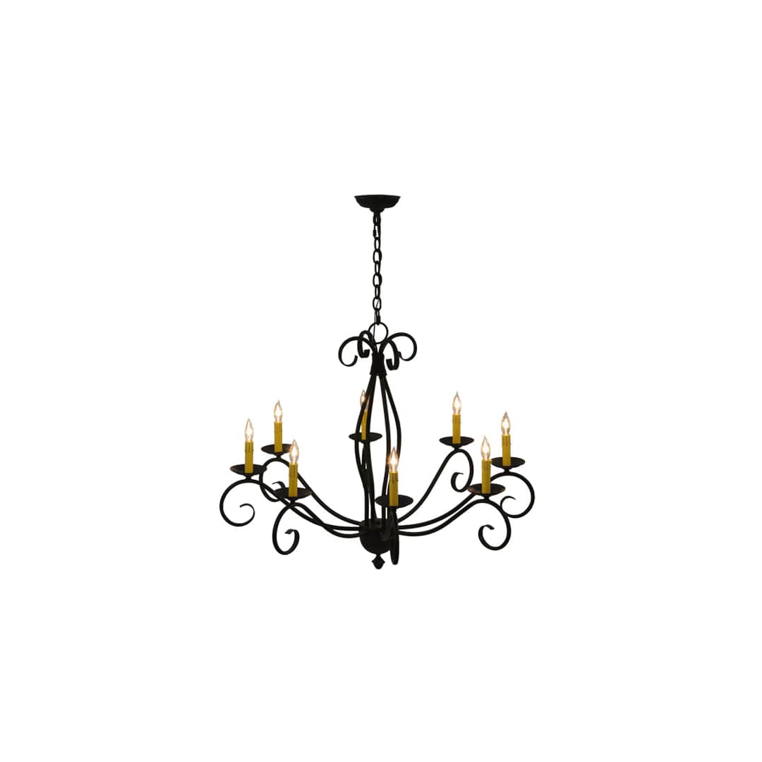 Sienna 8 Light 36" Wide Taper Candle Style Chandelier