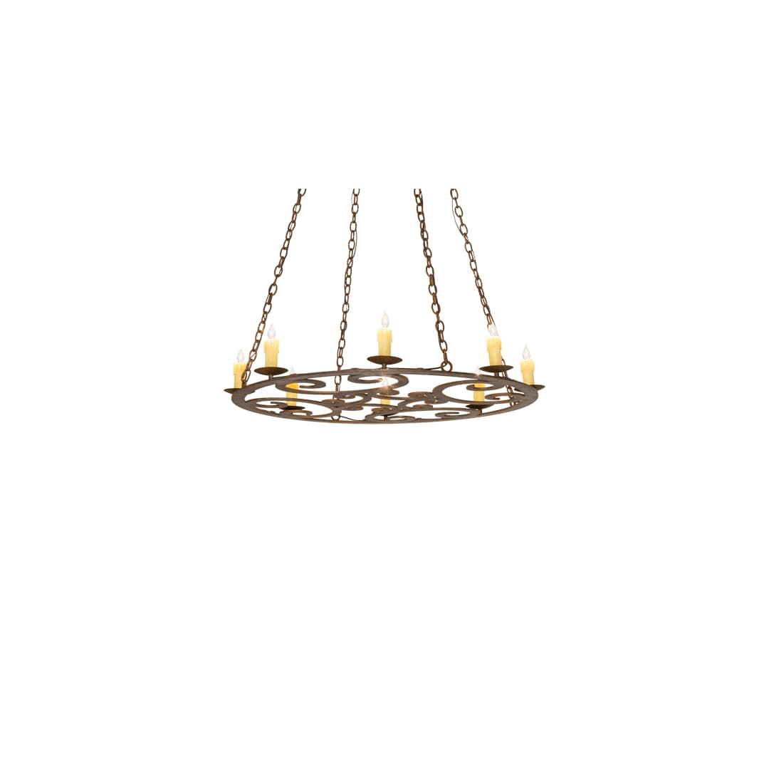 Ashley 8 Light 42" Wide Taper Candle Style Chandelier