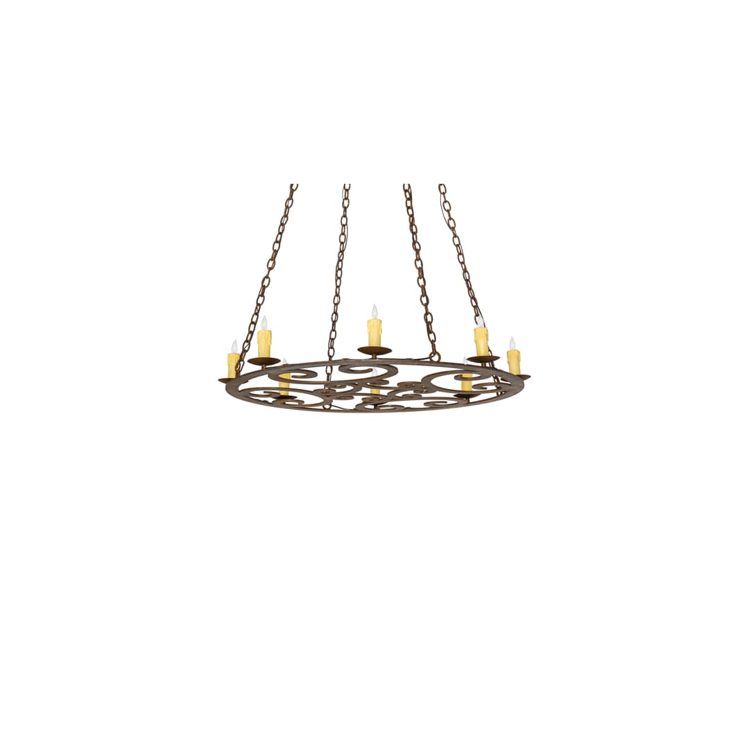 Ashley 8 Light 42" Wide Taper Candle Style Chandelier