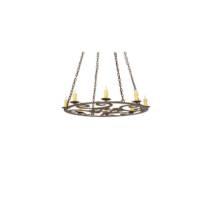 Ashley 8 Light 42" Wide Taper Candle Style Chandelier