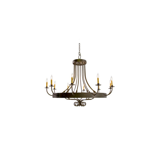 Silvana 10 Light 50" Wide Taper Candle Style Chandelier