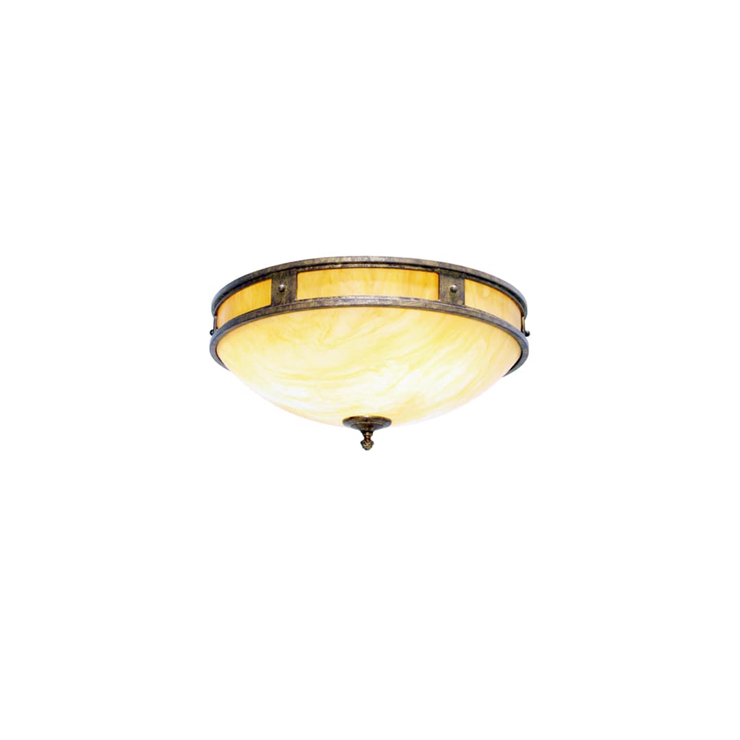 Capella 2 Light 24" Wide Flush Mount Bowl Ceiling Fixture