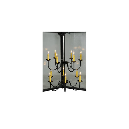 Ganser 12 Light 60" Wide Taper Candle Pendant