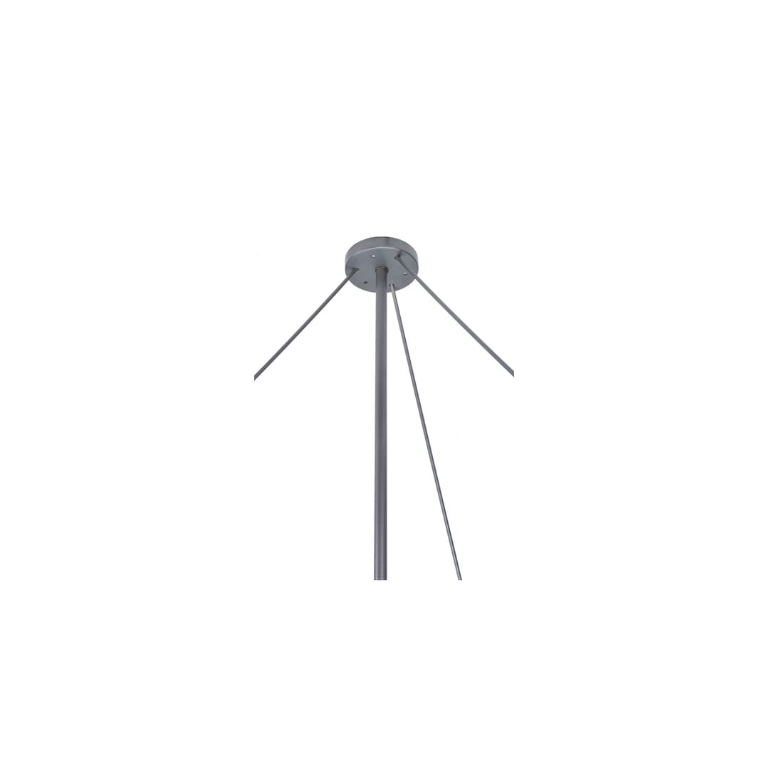 Azimuth 10 Light 75" Wide Semi-Flush Bowl Ceiling Fixture