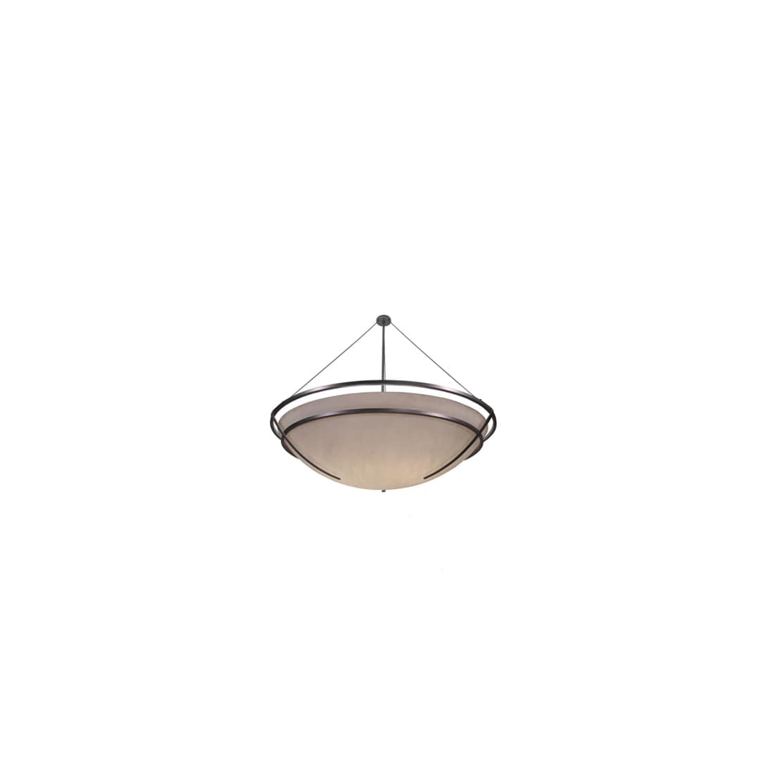 Azimuth 10 Light 75" Wide Semi-Flush Bowl Ceiling Fixture
