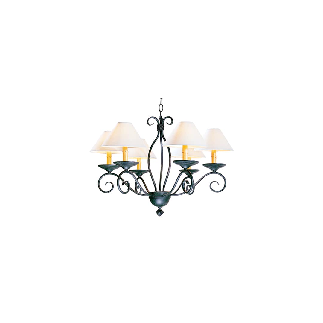 Sienna 6 Light 26" Wide Chandelier