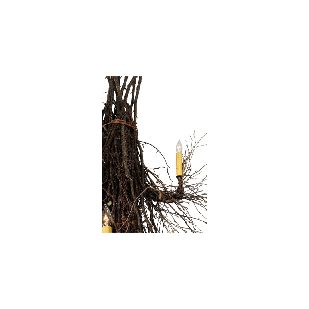 Twigs 15 Light 72" Wide Taper Candle Style Chandelier