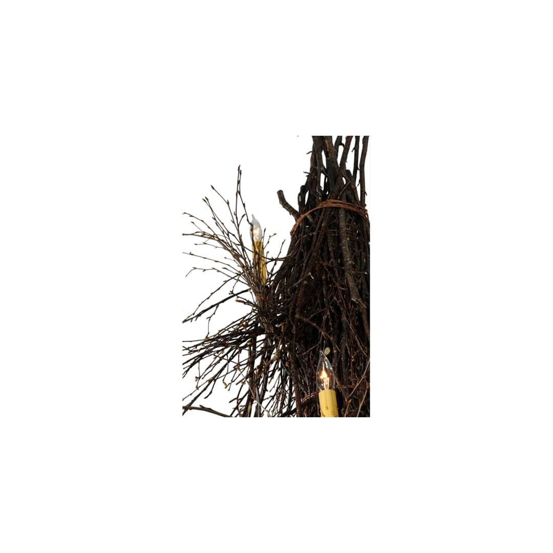 Twigs 15 Light 72" Wide Taper Candle Style Chandelier