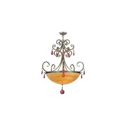 Jeri 4 Light 28" Wide Crystal Pendant