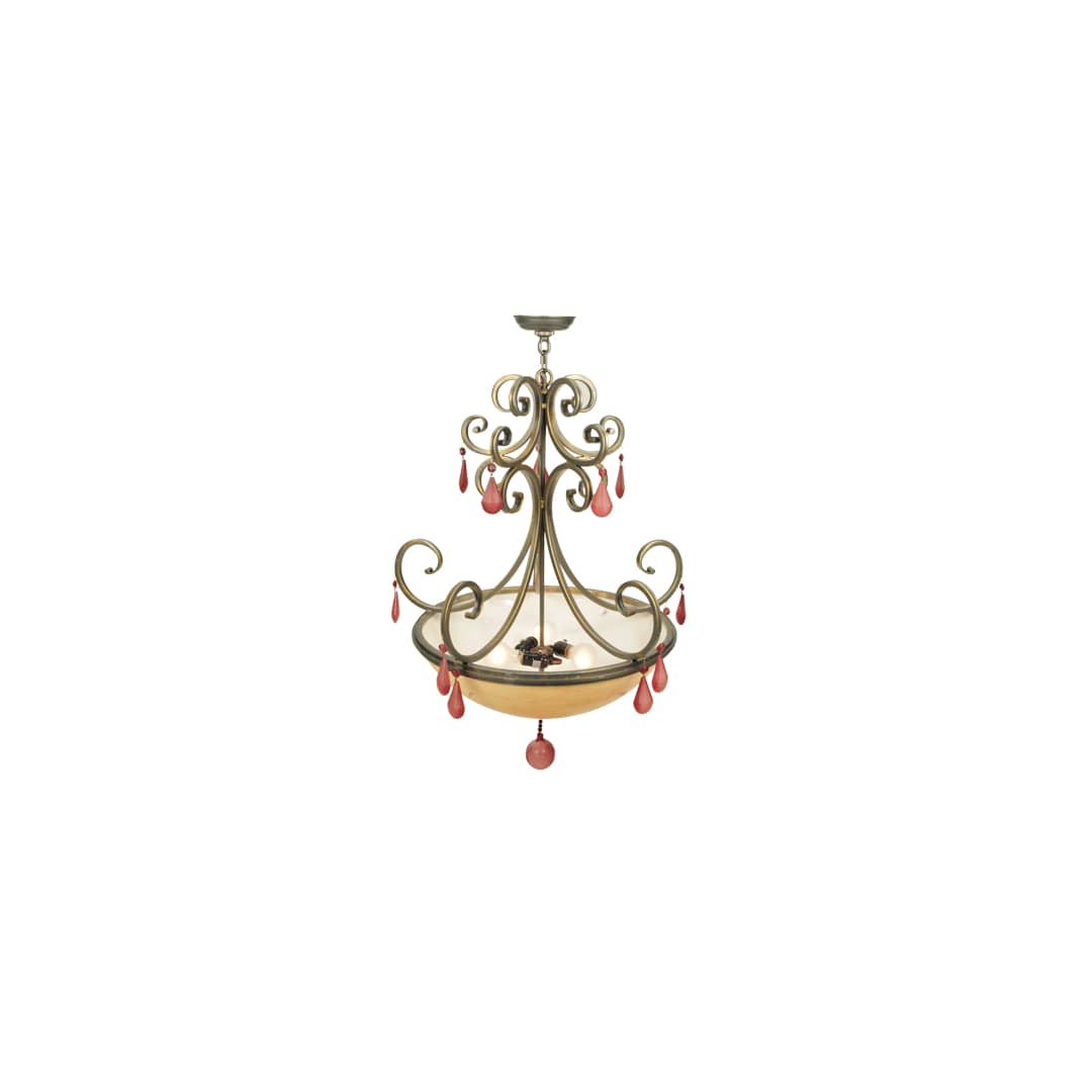 Jeri 4 Light 28" Wide Crystal Pendant