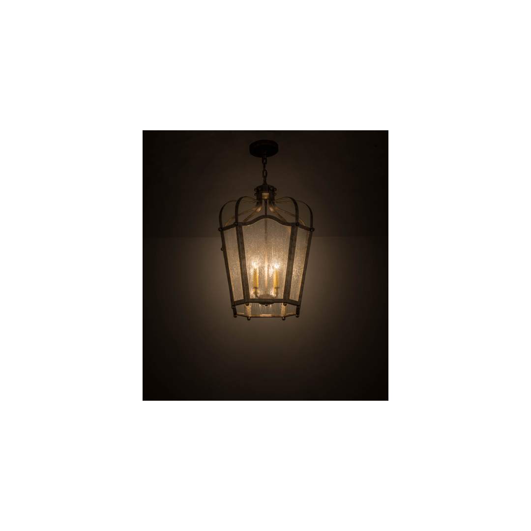 Citadel 4 Light 22" Wide Taper Candle Pendant