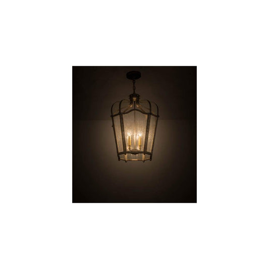 Citadel 4 Light 22" Wide Taper Candle Pendant