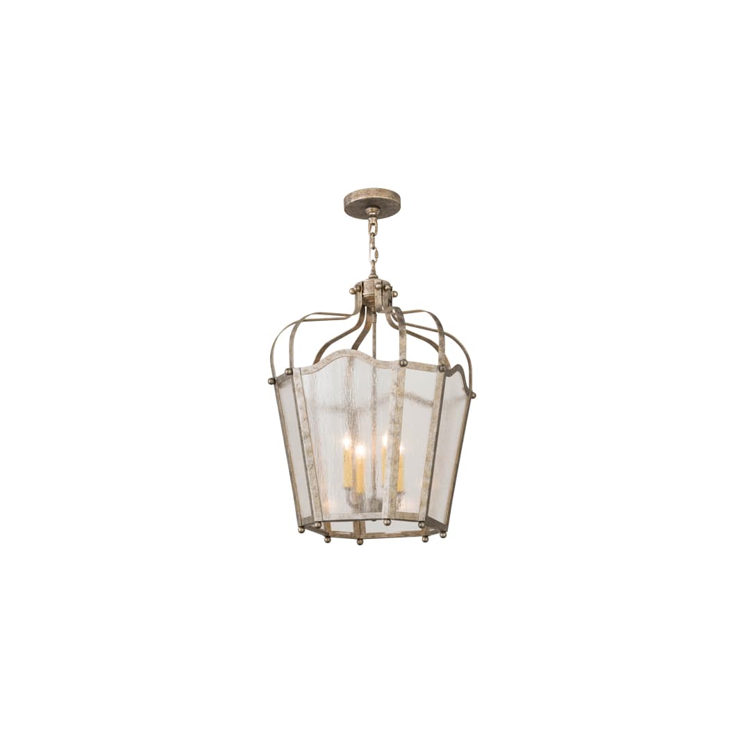 Citadel 4 Light 22" Wide Taper Candle Pendant