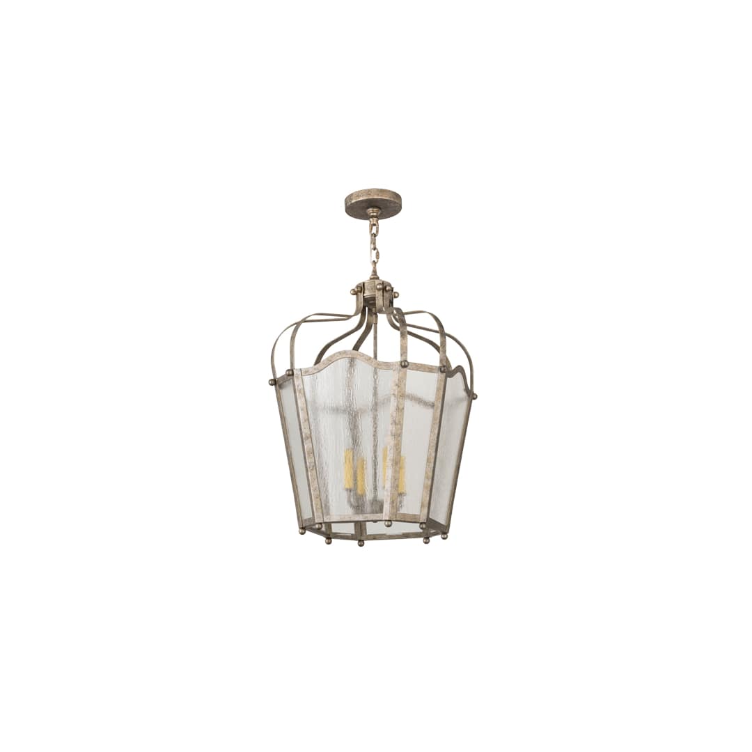 Citadel 4 Light 22" Wide Taper Candle Pendant