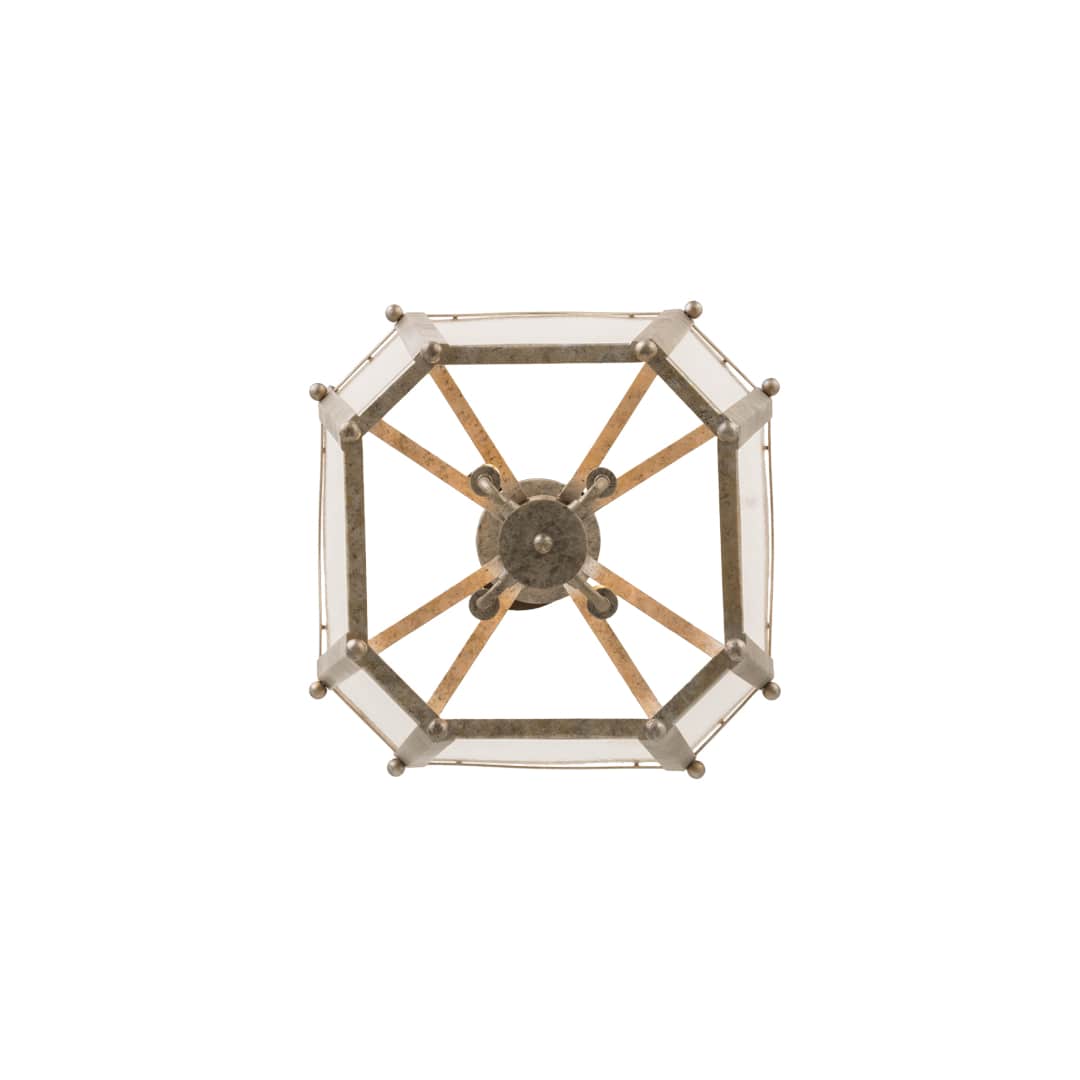 Citadel 4 Light 22" Wide Taper Candle Pendant