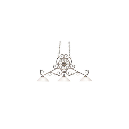 Christabel 3 Light 12" Wide Linear Pendant