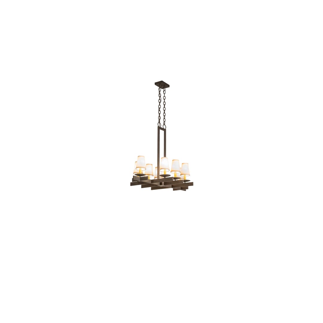 Dante 8 Light 22" Wide Chandelier