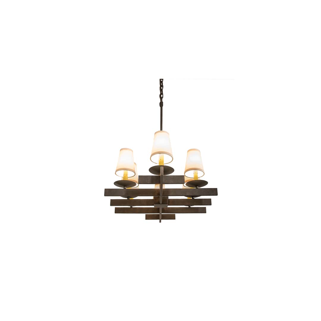 Dante 8 Light 22" Wide Chandelier