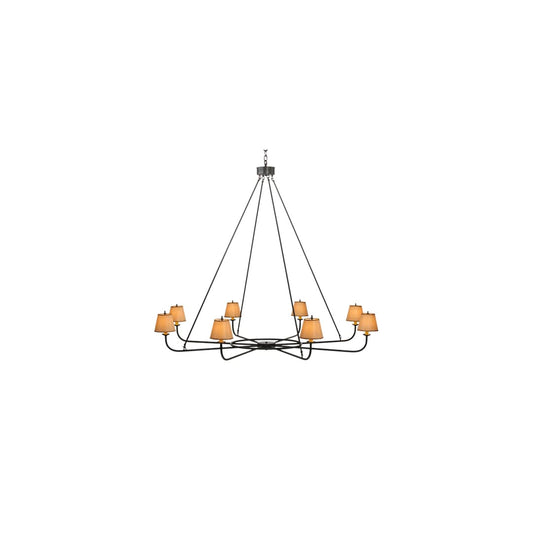 Brach Ring 8 Light 62" Wide Chandelier