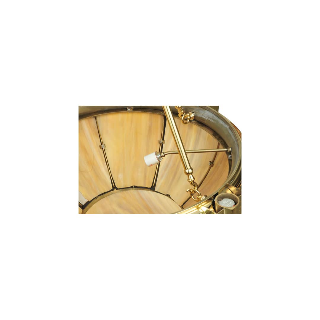 Auburn 33" Wide Semi-Flush Bowl Ceiling Fixture