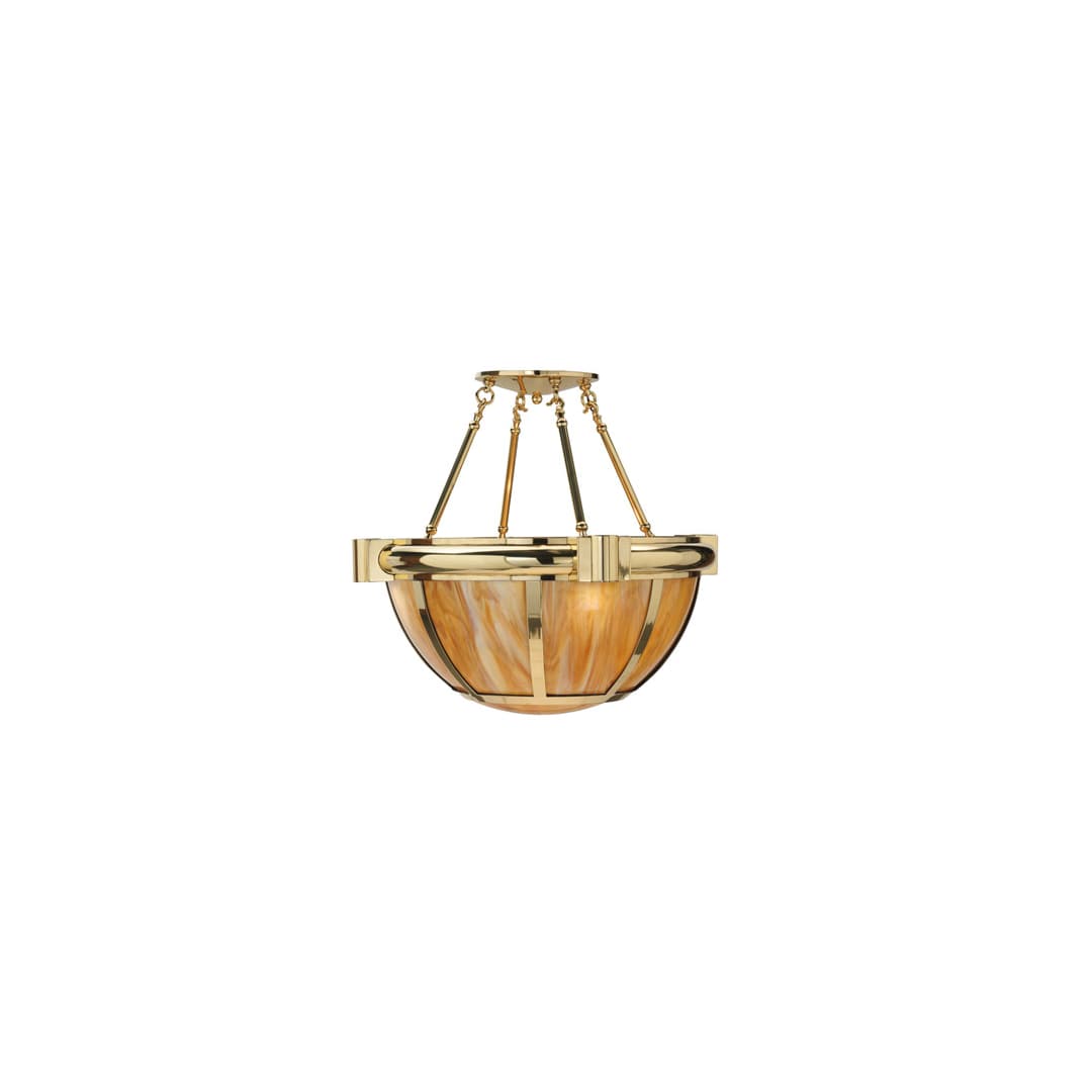 Auburn 33" Wide Semi-Flush Bowl Ceiling Fixture