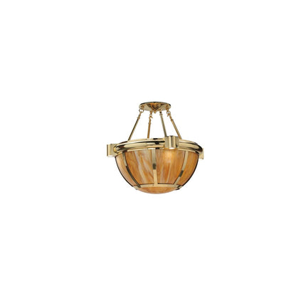 Auburn 33" Wide Semi-Flush Bowl Ceiling Fixture