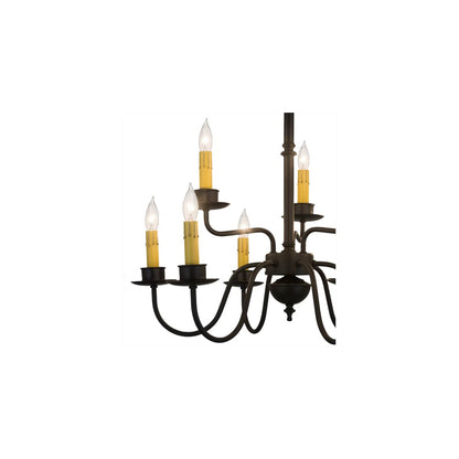 Ean 9 Light 22" Wide Taper Candle Style Chandelier