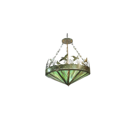 Ducks in Flight 9 Light 60" Wide Pendant