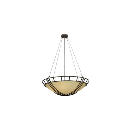 Flowing Cross 6 Light 48" Wide Pendant