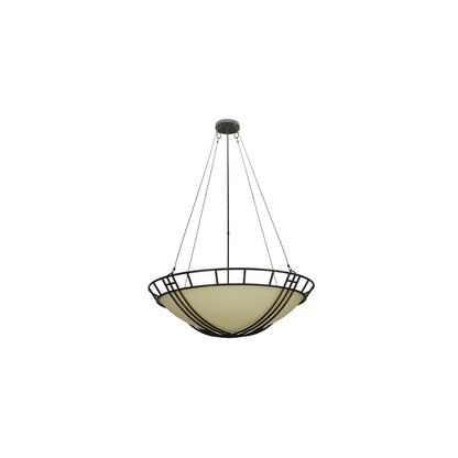 Flowing Cross 6 Light 48" Wide Pendant