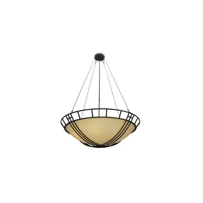 Flowing Cross 6 Light 48" Wide Pendant