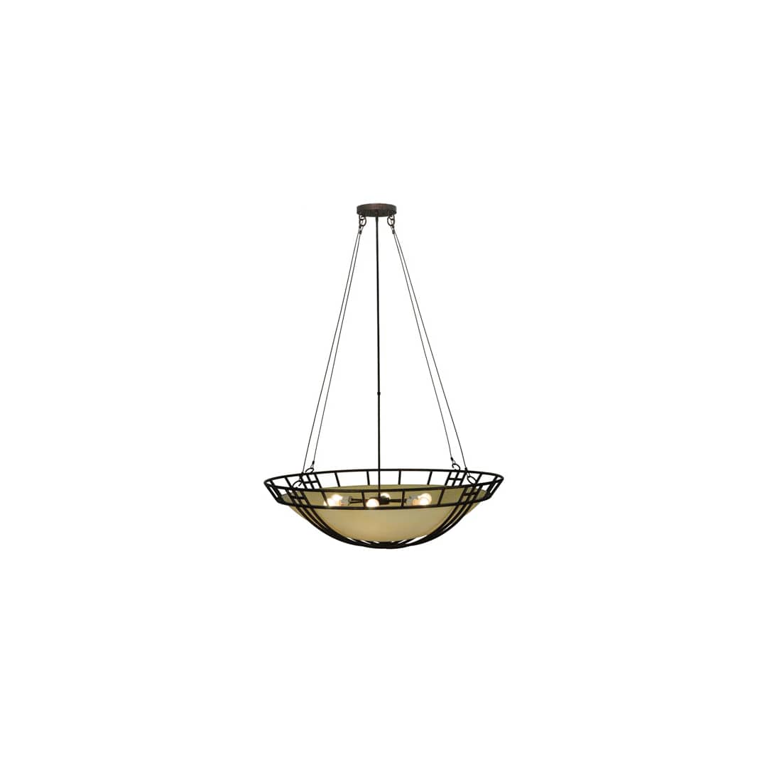 Flowing Cross 6 Light 48" Wide Pendant